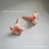 Accesorios de cuentas de flor de trompeta de arcilla suave de colores hechos a mano, flor de campana, flor de plumeria, componentes de joyería hechos a mano mini DIY simulados