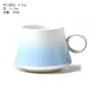 Caneca de Café Pessoal Feminina, de Alto Padrão, Requintada, Simples, Estilosa, Caneca de Bebida de Aparência Sofisticada para Escritório, 180ml