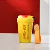 Caneca de Café Clássica Medição Inteligente de Temperatura Caneca Portátil Alto Valor de Cor Aço Inoxidável 316 Cordão Atividade Portátil Presente
