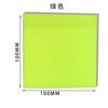 Notas Adhesivas Fluorescentes Coloridas para Mascotas Adhesivo Fuerte Impermeables Transparentes Pegatinas de Índice de Alto Valor para Estudiantes Ladrillo