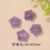 Ametista Natural Leão do Amor Contas Salpicadas Acessórios de Joias Pingente de Amor DIY Pulseira Colar Pequenas Joias Venda por Atacado