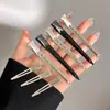 Pinza de Posicionamiento Sin Costuras de Corona Alta, Pinza Peluda Plateada para Raíz del Cabello, Pinza para Flequillo de Maquillaje para Mujer, Pinza de Pato, Pasador, Pinza Superior