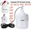 Lâmpada LED Baixa Tensão Lâmpada Baixa Tensão 12V CC 24V.36.60V CA/CC12-85V Lâmpada para Carro a Bateria