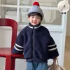 Abrigo infantil de lana de cordero, ropa de invierno para niñas, nueva colección otoño/invierno 2026, chaqueta forrada de polar para niños, top esponjoso para bebé
