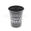 Venta Directa de Fábrica vaso pequeño desechable para vino de 60 ml con polvo de purpurina vaso de plástico PS color sólido vaso pequeño para vino