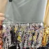 18cm Hoja Lentejuela Borla Encaje Escenario Danza Latina Clasificación de Lentejuelas Borla Accesorios para Ropa Accesorios de Cinta