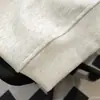 Moletom Patchwork Xadrez Estilo Cartoon da Moda Americana Falso Duas Peças Polo para Mulheres, Forrado com Fleece Outono e Inverno, Top Limpo e Liso