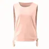 Chaleco Deportivo Transpirable de Secado Rápido para Mujer Blusa de Fitness con Abertura y Tirantes Ropa de Yoga Top Holgado sin Mangas para Exteriores