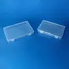 Caja de Embalaje de Plástico PP Caja Organizadora de Archivos para Juguetes Caja Transparente Moldeada por Inyección Piezas Joyería Papelería Caja de Almacenamiento Rectangular