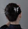 Metal Liquid Butterfly Hairpin Niche Design Irregular Hairpin Modern Advanced Sense Daily Hair Disc Hairpin Atacado