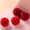 Pompons de Caxemira Personalizados, Pompons Redondos de Pelúcia Feitos à Mão DIY, Bolas de Mirtilo, Acessórios para Roupas, Pompons Pequenos Atacado
