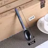 Colher descartável embalagem para viagem plástico grau alimentício espessado garfo colher para salada de frutas sobremesa embalagem individual americano