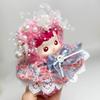 Accesorios para Muñecas Cubrecabezas Muñeco de Peluche Accesorios para Ropa de Bebé Bubble Mart Sp Tejido Ligero Set de Decoración de Jardín Ropa para Muñecas