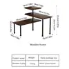 Suporte de Armazenamento de Tábuas de Madeira Suporte de Armazenamento Multicamadas Organizador de Suprimentos de Tempero de Cozinha Suporte de Canto de Mesa Multifuncional