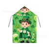 Un St Personalizado de Fábrica. Capa Infantil del Día de San Patricio para Niños Pequeños, Capa de Botella de Cerveza Verde con Capucha y Cordón