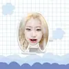 Robot de Viento de Acrílico Caminante de Itzy Hwang Yeji y Shin Yuna Figura de Merchandising de Celebridad Hecho a Medida Según Tu Imagen