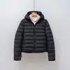 Chaqueta de Plumón Pinghu Chixin 90% Plumón de Pato Blanco con Capucha de Costilla para Mujer, Abrigo Corto de Moda Delgado Casual Otoño e Invierno Modelo Nuevo