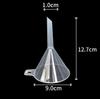 Embudo de plástico transparente para uso doméstico, calibre grande y pequeño, mini embudo dividido, para cocina, laboratorio, fugas de aceite y vino.
