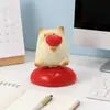 Gato Pai Caixa Surpresa Giratória Alívio de Estresse Brinquedo da Moda Figura Estatueta Gato Giratório Mesa Alívio de Estresse Ornamento Criativo Presente