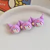 Vários Estilos de Presilhas de Cabelo Retas de Animais em Desenho Animado e Acessórios de Cabelo para Meninas de Verão, Presilhas Bico de Pato Laterais Feitas à Mão