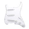 ST SQ golpeador de guitarra eléctrica simple cubierta frontal ensamblaje de línea línea de pastillas panel de guitarra color perla