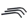 Conector de cotovelo de 90 graus para tubo de nylon PA PA6 PA1010 PA12 tubo de conexão de plástico para tubulação pneumática industrial