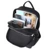 Bolso de mujer nuevo transfronterizo, mochila con textura de cuero suave de PU, bolso de viaje con estampado de letras de moda, bolso de viaje ligero y sencillo
