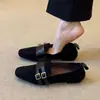 Sapatos de Bico Fino Estilo Francês com Laço para Mulheres Baixas Lançamentos Outono 2026 Aumento Interno da Altura Confortáveis para o Trabalho Sapatos Mary Jane