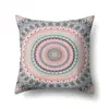 Estilo Nórdico Ins Mandala Funda de Almohada de Poliéster Oficina Coche Moda Hogar