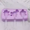 Molde para Helados para Paletas Caseras, Barras de Hielo y Pasteles de Hielo; Molde de Helado DIY para Niños