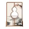 ¡Guau, Nueva Pantalla Divisoria de Madera Maciza Estilo Chino para Sala de Estar, Oficina, Entrada y Bloqueo de Puerta de Entrada Pantalla de Calabaza