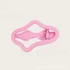 Pinza de Clip para el Cabello con Borde de Nube Brillante Simple Grande Estilo Nuevo para Mujer en la Parte Posterior de la Cabeza Pinza de Tiburón Pasador Elegante Adorno para la Cabeza de Gama Alta