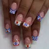 Uñas Postizas Transfronterizas, Uñas Portátiles, Estilos Corto, Mediano y Largo, Uñas de Manicura Portátiles, Uñas Portátiles, Uñas de Producto Terminado al por Mayor