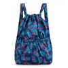 Mochila com Bolso de Cordão Mochila de Cordão Verão Nova Simples Mochila de Viagem Grande Capacidade Mochila Esportiva Fitness Bolso de Cordão