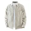 Camisa de manga larga de estilo japonés de moda para hombre, a la moda y versátil, artística y casual, corte holgado, disponible para venta al por mayor
