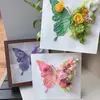 Marco de Fotos de Flor Eterna para el Día de la Madre con Rosa, Exhibidor de Mariposa, Regalo para Maestra, Mamá, Adorno de Regalo para el Día de la Mujer