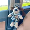 Ornamentos de Cachorro de Pelúcia para Carro Alça de Cinto de Segurança para Carro Almofada de Ombro Boneco de Piloto Boneca de Presente Boneca Atacado Moda