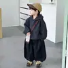Conjunto de Sudadera con Capucha y Rayas de Otoño para Niños 2026 Nuevo Estilo Coreano Ropa Casual Fresca para Bebé de Dos Piezas Moderna