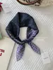 Algodón suave y lino transpirable aptos para la piel protección para el cuello cuadrado pequeño punto de ola flor de anacardo turbante exportación coreana bufanda individual bufanda de seda damas