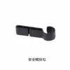 Clip para linterna ensamblaje de accesorio tapa base de clip de acero inoxidable gancho de fijación para lámpara de minero hebilla gancho de tapa para lámpara de minero correa para lámpara de minero