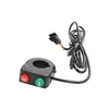 Scooter Eléctrico Vehículo Eléctrico Faro Bocina Dos Funciones Descarga de Agua Pequeño Dos Interruptores con Hebilla Negra Interruptor Universal