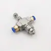 Acero Inoxidable Flujo Pequeño 0.5 Boquilla Atomizadora de Aire Sifón 0.3 Humidificación 0.8 Mezcla de Agua con Gas 1.8 Aspersor de Enfriamiento
