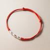 Pulseira de Bambu em Prata de Lei S925 Nalan, Design de Estilo Nacional, Elegante, Joia de Mão Ajustável para Mulheres S6533