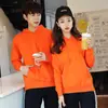 Sudadera Estampado de logo Con capucha Pulóver Otoño e Invierno Algodón Manga Larga Fiesta Grupal Ropa de Clase Monos de Felpa
