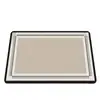 Tapete de Chão de Lama Diatomácea Estilo Minimalista Tapete de Entrada Borda Retrô Entrada Doméstica Sala de Estar Antiderrapante Resistente ao Desgaste Resistente à Sujeira Tapete para Pés