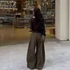 Jeans Scimitar de Pierna Ancha Relajados Estilo Bf para Mujer, Pantalones de Cintura Alta de Pierna Ancha Que Cubren el Cuerpo y Te Hacen Ver Más Delgada, Pantalones Casuales de Pierna Ancha