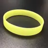 Pulseira Esportiva Atmosfera de Futebol Letras de Silicone Logo Periférico Pulseira de Pulso de Borracha Pulseira Esportiva Luminosa Pulseira