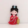 Souvenirs Turísticos Decorativos Culturales y Creativos de Xi'An Luoyang, Dulces de Estilo Antiguo, Brocado Pequeño, Tendencia Nacional, Imanes de Refrigerador Magnéticos de Dama de la Dinastía Tang