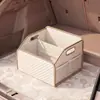 Caja de almacenamiento para maletero de coche, organizador de maletero de coche, caja de almacenamiento plegable de alta gama para vehículos, caja miscelánea para exteriores