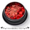 Lentejuelas ultrafinas de 4 mm para decoración de uñas, 12 colores, con purpurina, láser, corazón de melocotón, pegamento para esmalte de uñas, relleno de slime